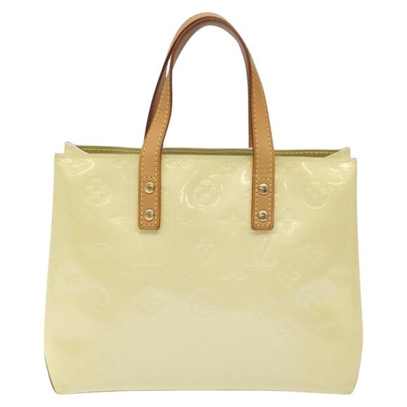 LOUIS VUITTON Monogram Vernis Reade PM Hand Bag Perle M91336 - Picture 2 of 16